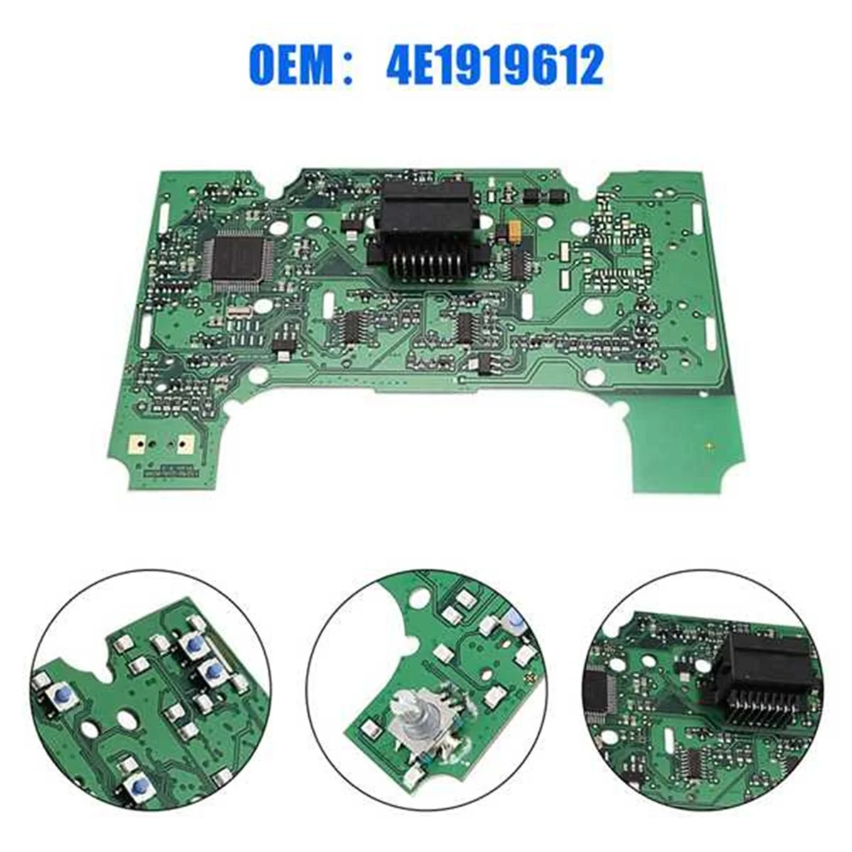 4E1919612 for Audi A8 D3 2G 2003-2006 Multimedia MMI Interface Control Panel Circuit Board