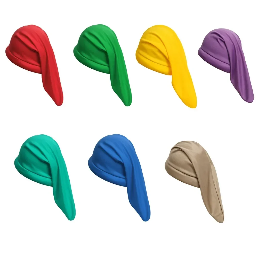 Sombrero enano para niños pequeños de 7 colores, disfraz de elfo de Navidad, enanos de cuento de hadas, Cosplay para Halloween, fiesta de Carnaval, accesorios para niños