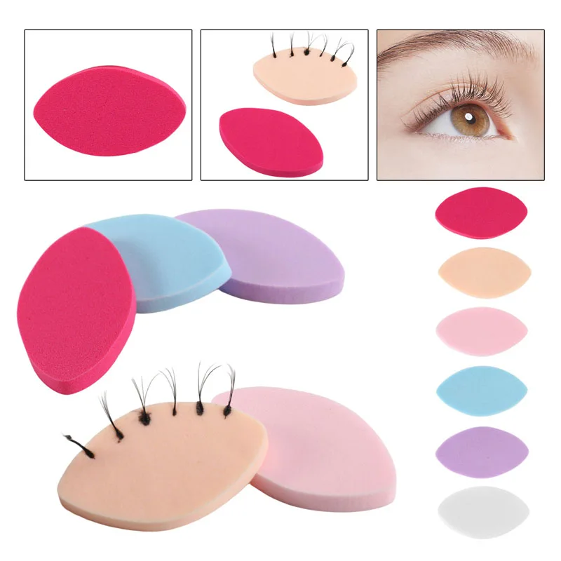 100 pcs/pack éponge douce faux cils tampon cils greffage outils Extension de cils tampons de pratique outil de beauté des yeux accessoires