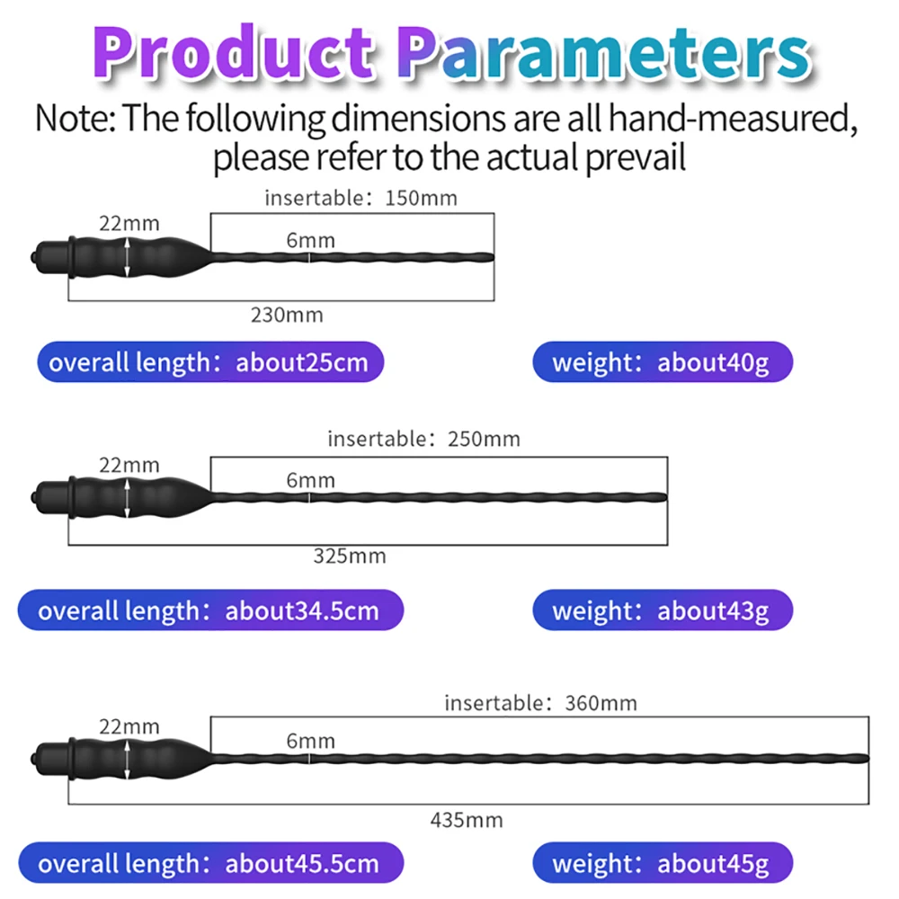 10 Frequency Urethral Vibrator Horse Eye Stimulator Sounding Penis Plug Insert Catheter Expander Male Masturbator Sex Toys - Image 5