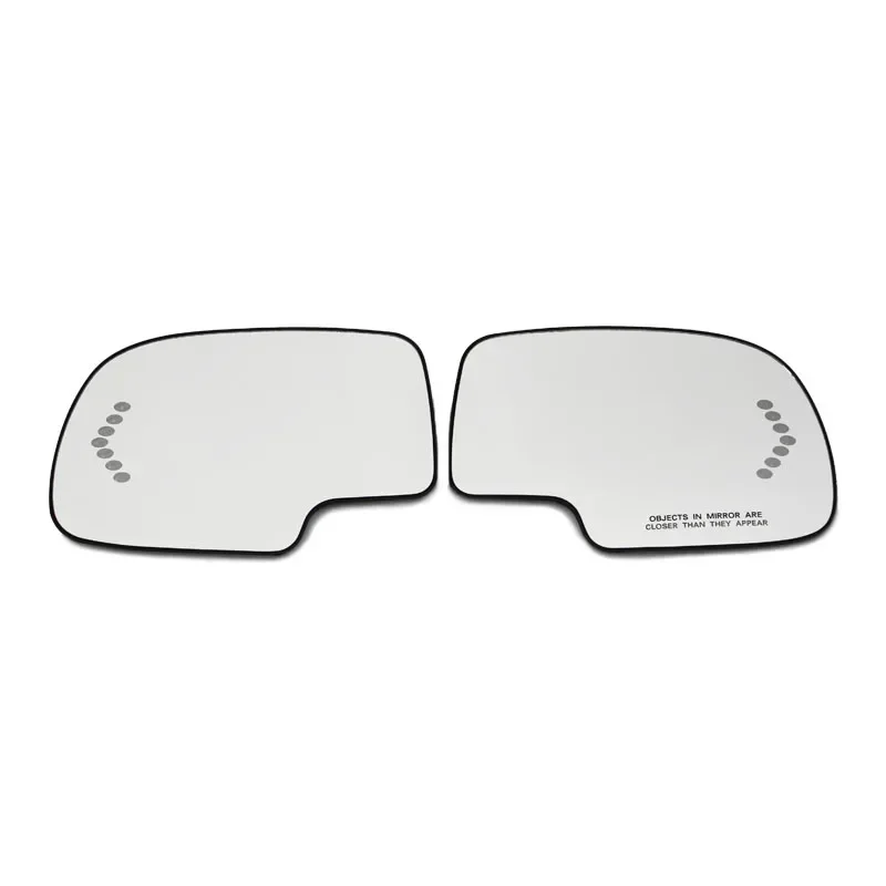 Door Wing Rearview Mirror Glass Side Mirror Lens Heated Glass For Chevy Chevrolet Avalanche Silverado Suburban Tahoe 1500 3500