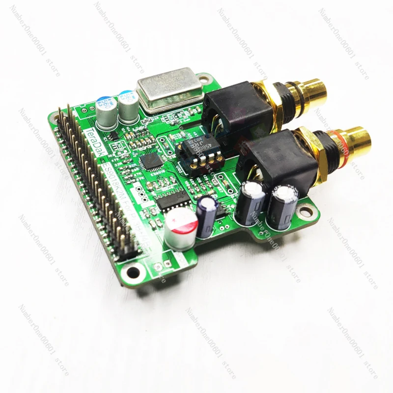 

For ES9018K2M Expansion Board I2S HiFi DAC Digital Audio Sound Card Decode Encoder For Raspberry Pi 2B+ 3B 3B+ 4B