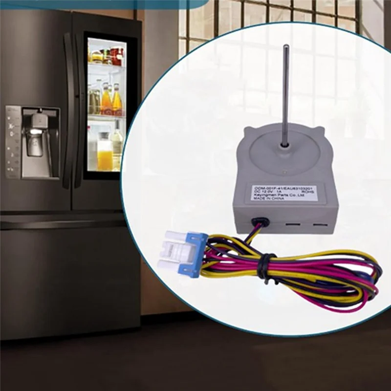 

【Купон!】DC12V 1,8W холодильник, конденсатор, замена двигателя охлаждающего вентилятора для модели Haier DLA5985HAEF 0064001449