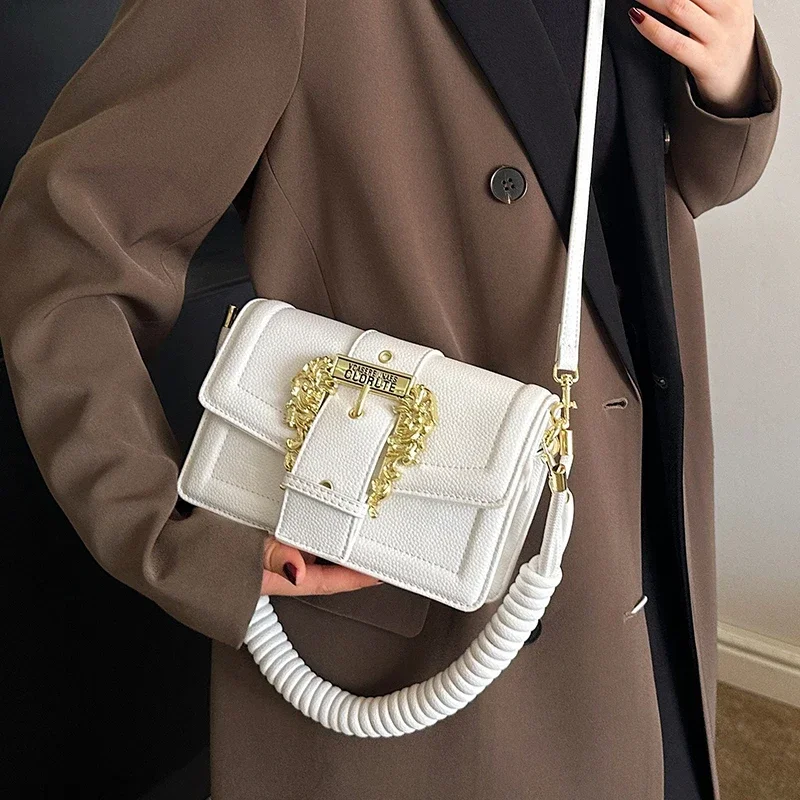 Designer Elegant Large Capacity Crossbody Diaper Bag: Luxury Women's Handbag With Vintage Leather Look And Unique Tote Style