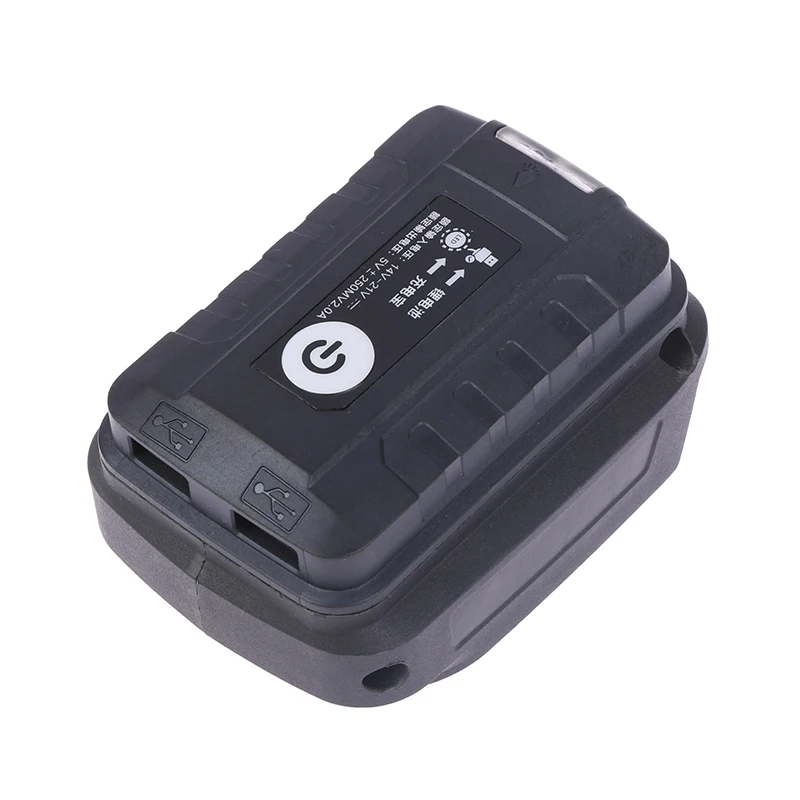 Imagem -02 - Carregador de Celular Usb para Makita Lâmpada Led Adaptador Lanterna Bateria Li-ion Acessórios Power Bank 18v 1pc