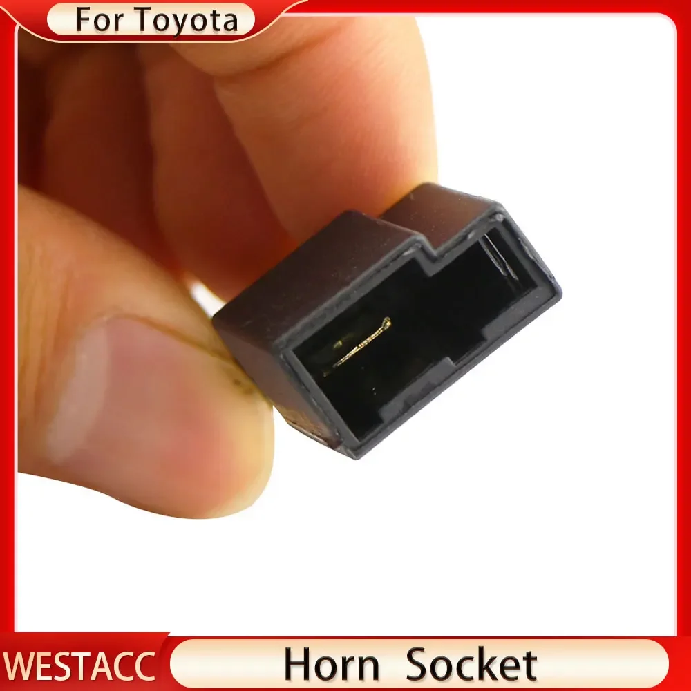 Car Horn Plug To Dedicated Horn Socket for Toyota REIZ Crown Vios Corolla Corolla Camry Yaris for Lexus Universal Accessories