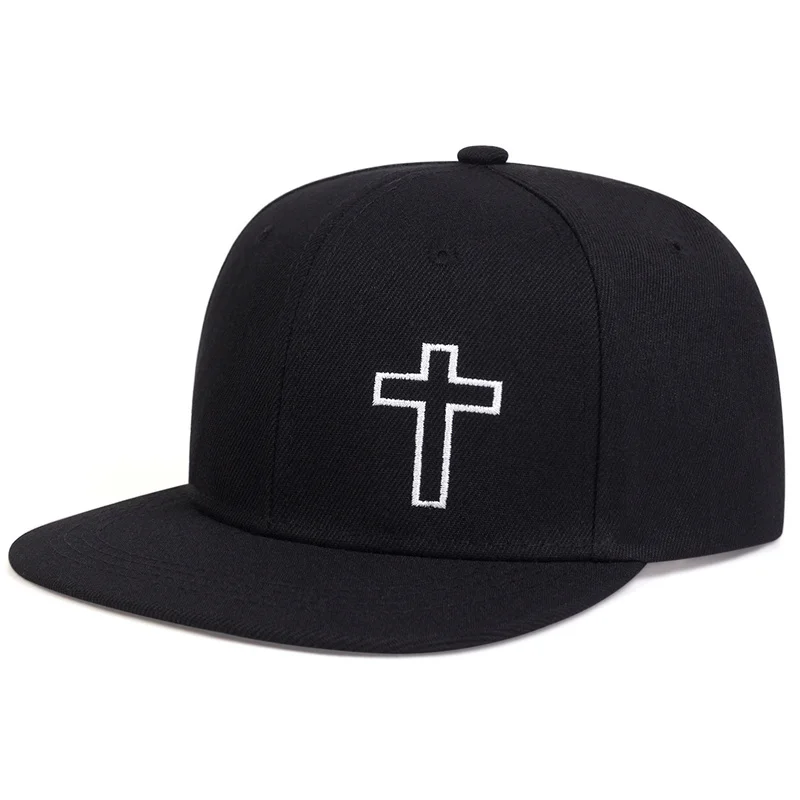 Women Fashion Embroidery Cross Baseball Cap men Snapback Hat Casquette Summer Couple Hip Hop Hats