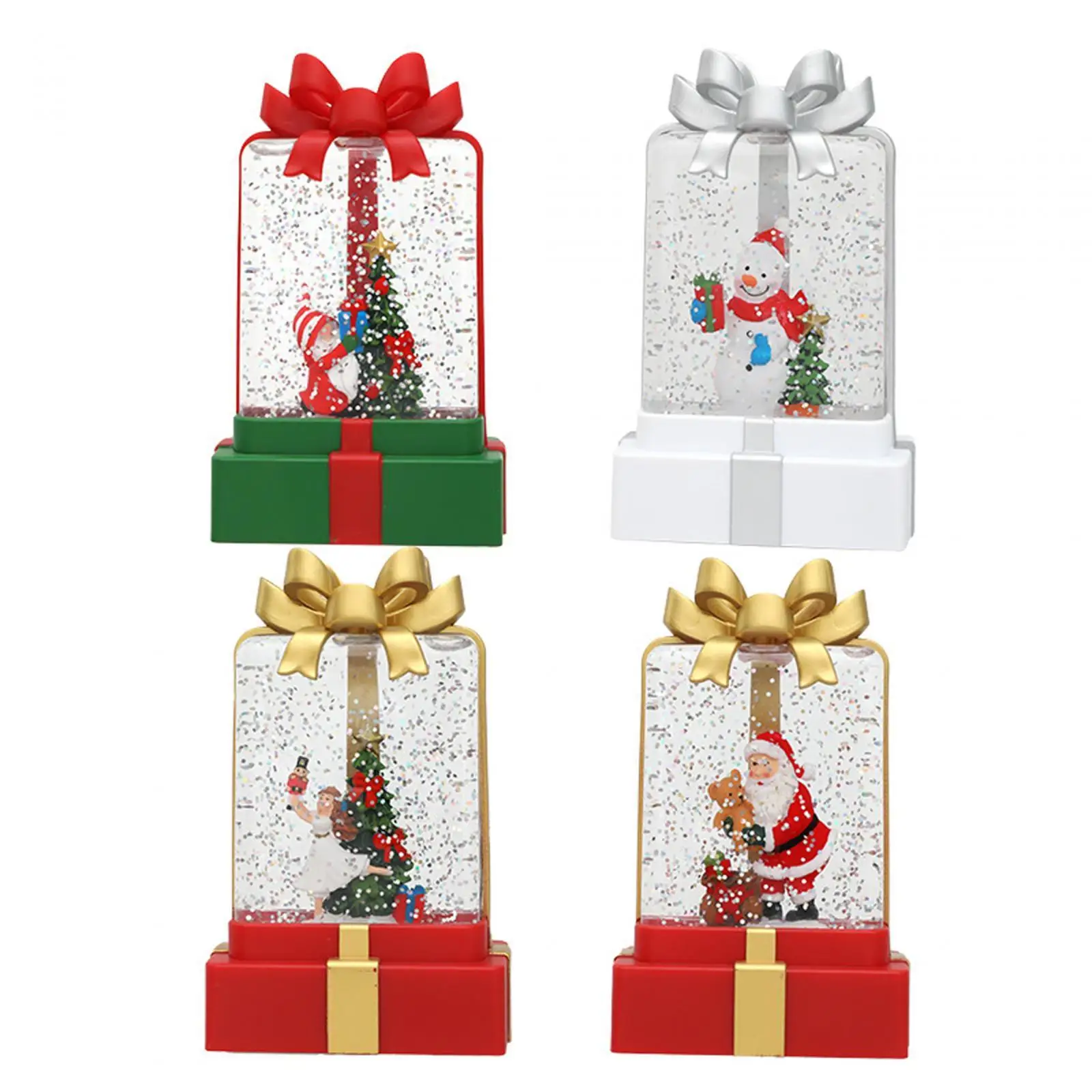 サンタクロースのクリスマスランタン、家のクリスマスデコレーション用ギフト