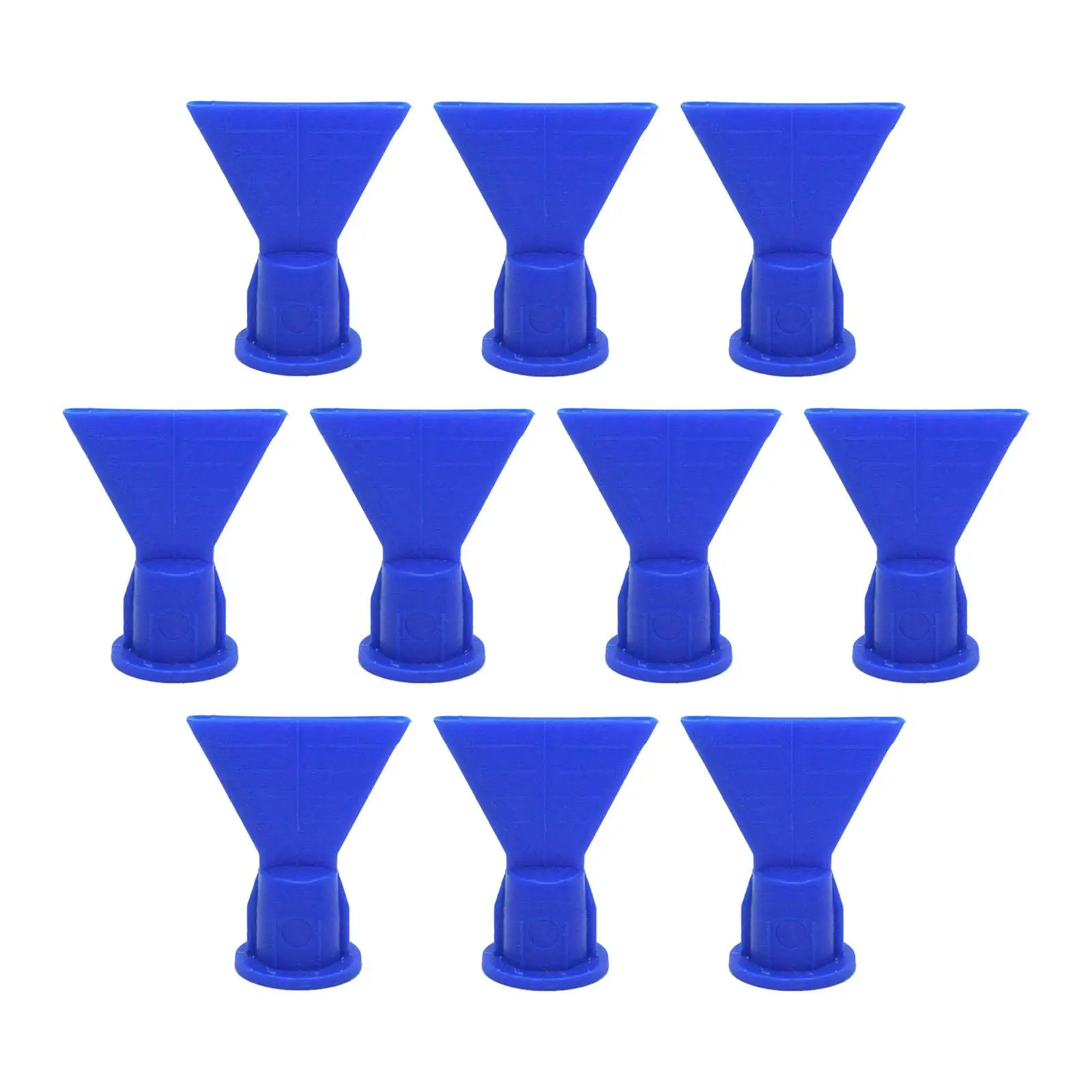 10Pcs Shape Cone Nozzle Spray Tip Replacement for Cartridge Caulking Gun