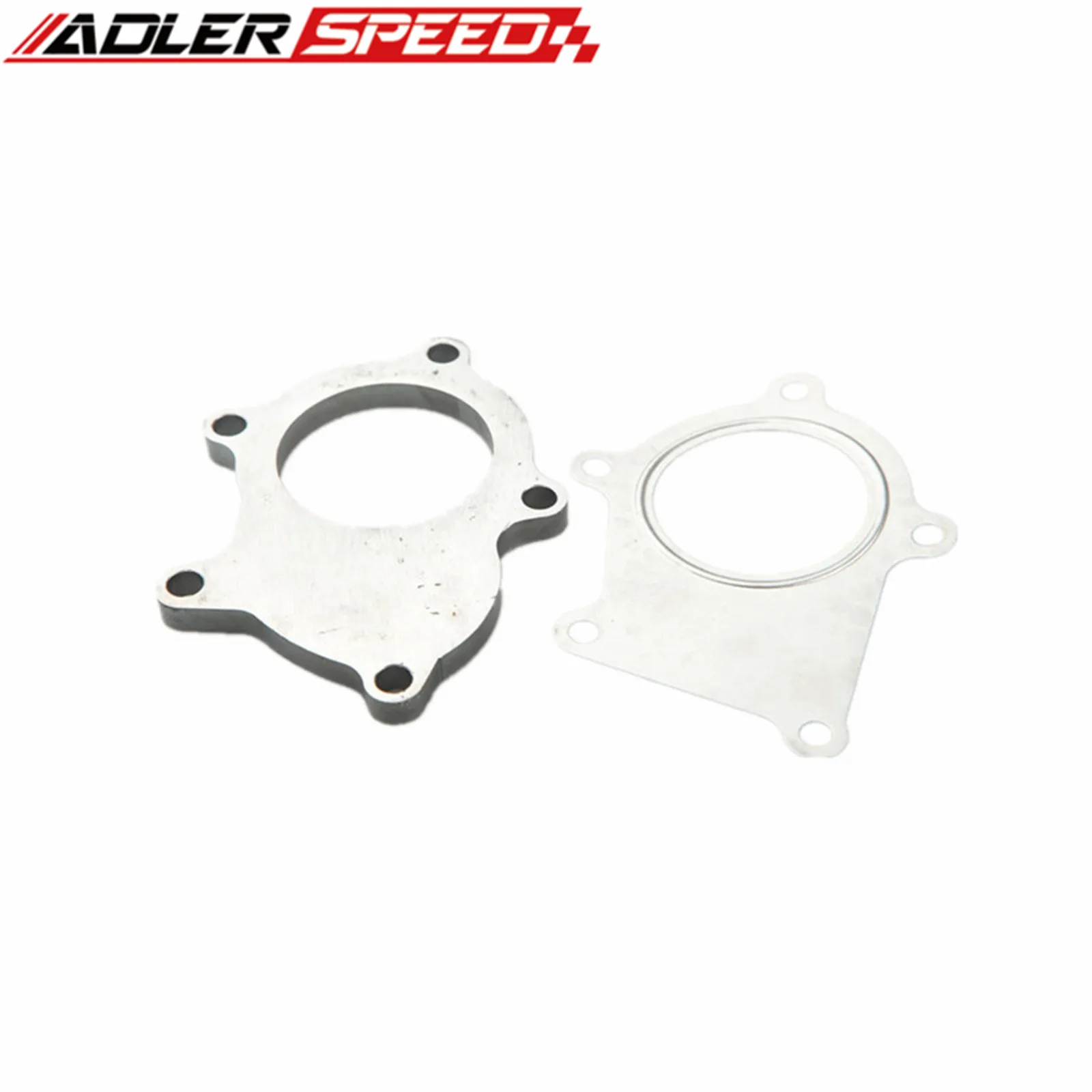 Para T3 T3/T4 Híbrido Turbo Downpipe 5 Parafuso Flange de Escape E Kit de Junta de Escape