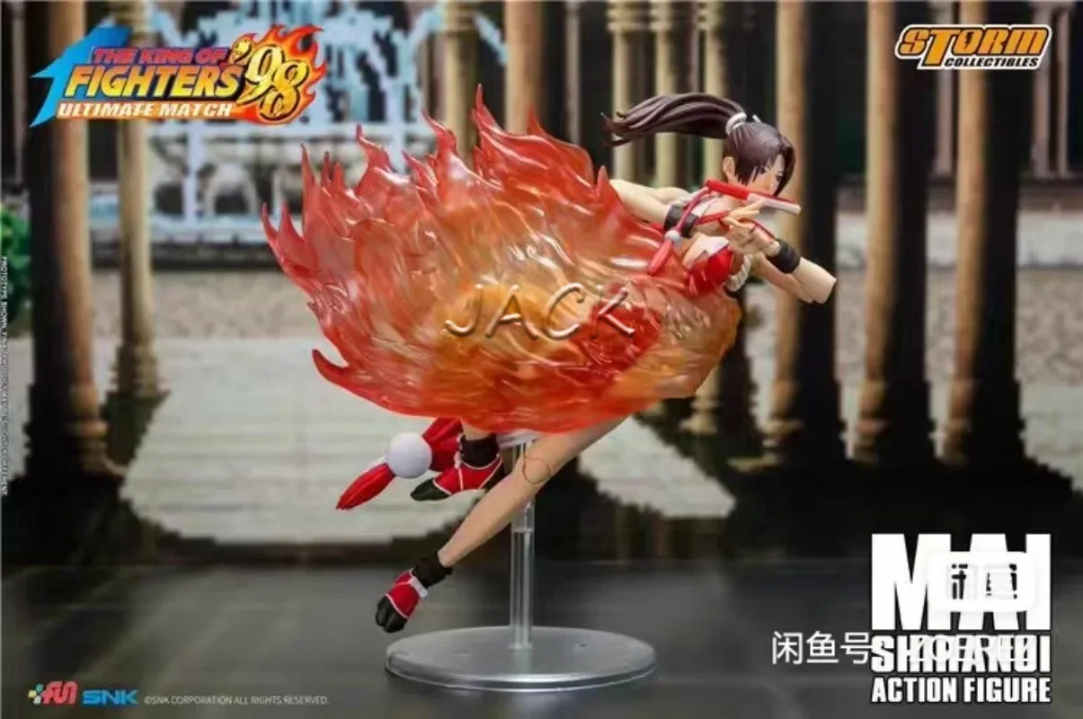 In Stock Storm Toys 1/12 King of Boxing 98 Mai Shiranui I Don’t Know Fire Mai SKKF07 Action Figure Collection Gift