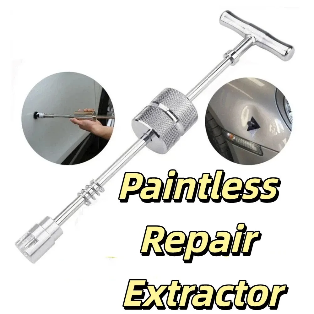 

Durable Car Dent Repair Tool Seamless Suction Cup Dent Puller T Puller Metal Reverse Hammer Body Panel Repair Pit Repair