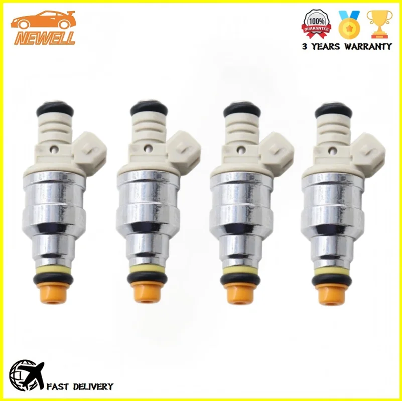 

4pcs F87E-D2A F87ED2A Fuel Injector For 1998-2001 Ford Ranger Mazda B2500 2.5L 4-Hole F87E-D2B F87ED2B