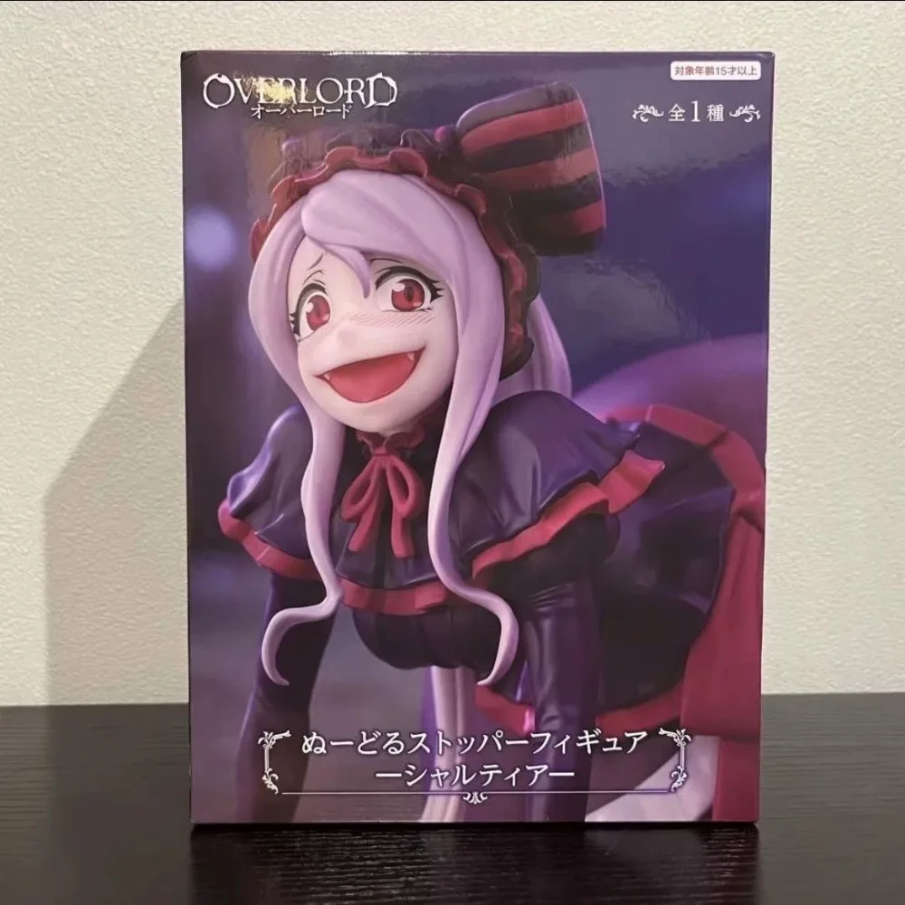 FuRyu – figurine originale de dessin animé Overlord Shalltear Bloodfallen, 10.5cm, modèle de Collection, jouet, bouchon de nouilles, cadeau de noël, en Stock