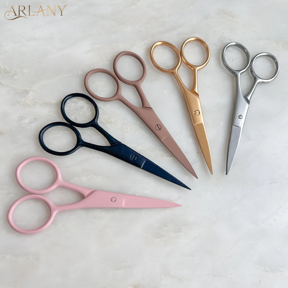 ARLANY Professional Multifunction Eyebrow Scissors Trimmer Hair Remover Manicure Scissors Nose Hair Beauty Mini Scissors Tool