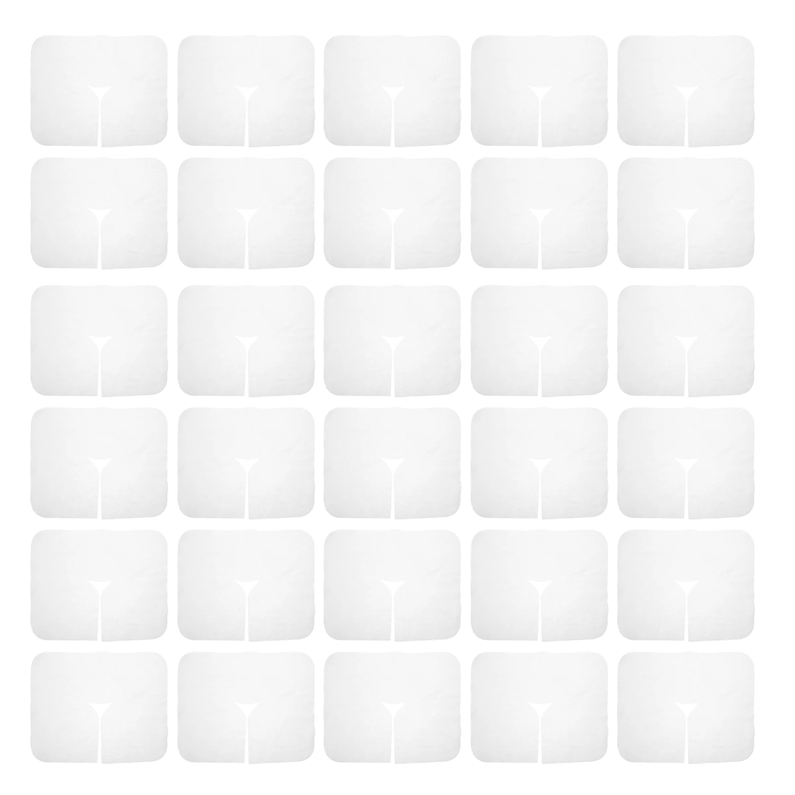 

100 Pcs Head Pad Face Towel Bed Massage Pillow Flat Rest Cloths Chair Cradle Cover Covers for Table Disposable