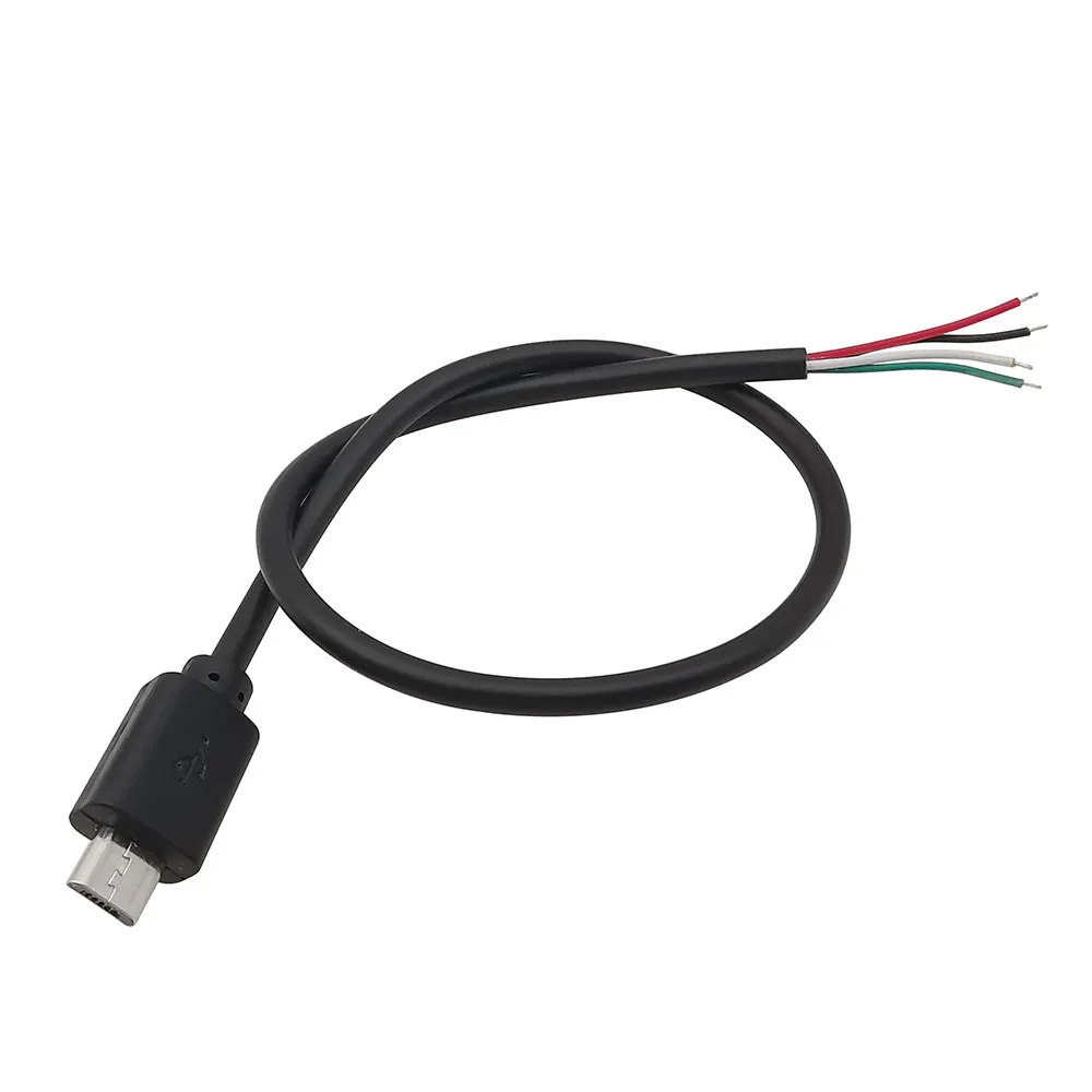 Cable Micro USB Macho-Hembra 2/4 Pines Carga Datos 0,3m 1m - imagen 2
