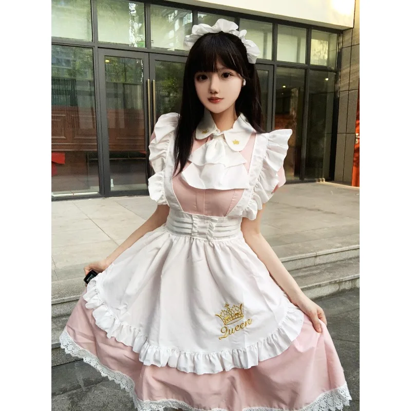 

S-5XL 4-color Maid Costume Anime Cosplay Costume Cute Girl Performance Lolita Dress Female Party Cosplay Uniform