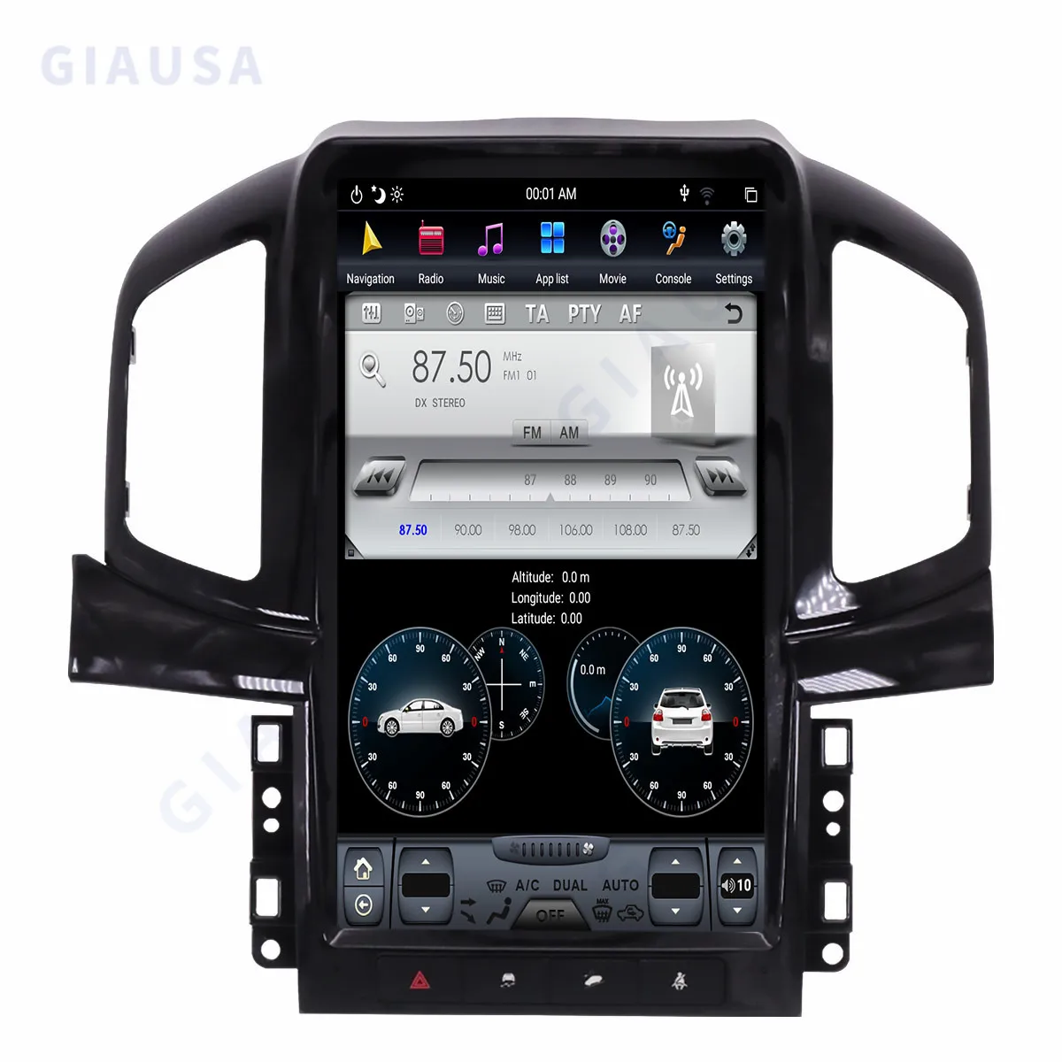 

8+128G For Chevrolet Captiva 2013-2017 Android 12 Tesla Style Car GPS Navigation Stereo Head Unit Multimedia Player Auto Radio