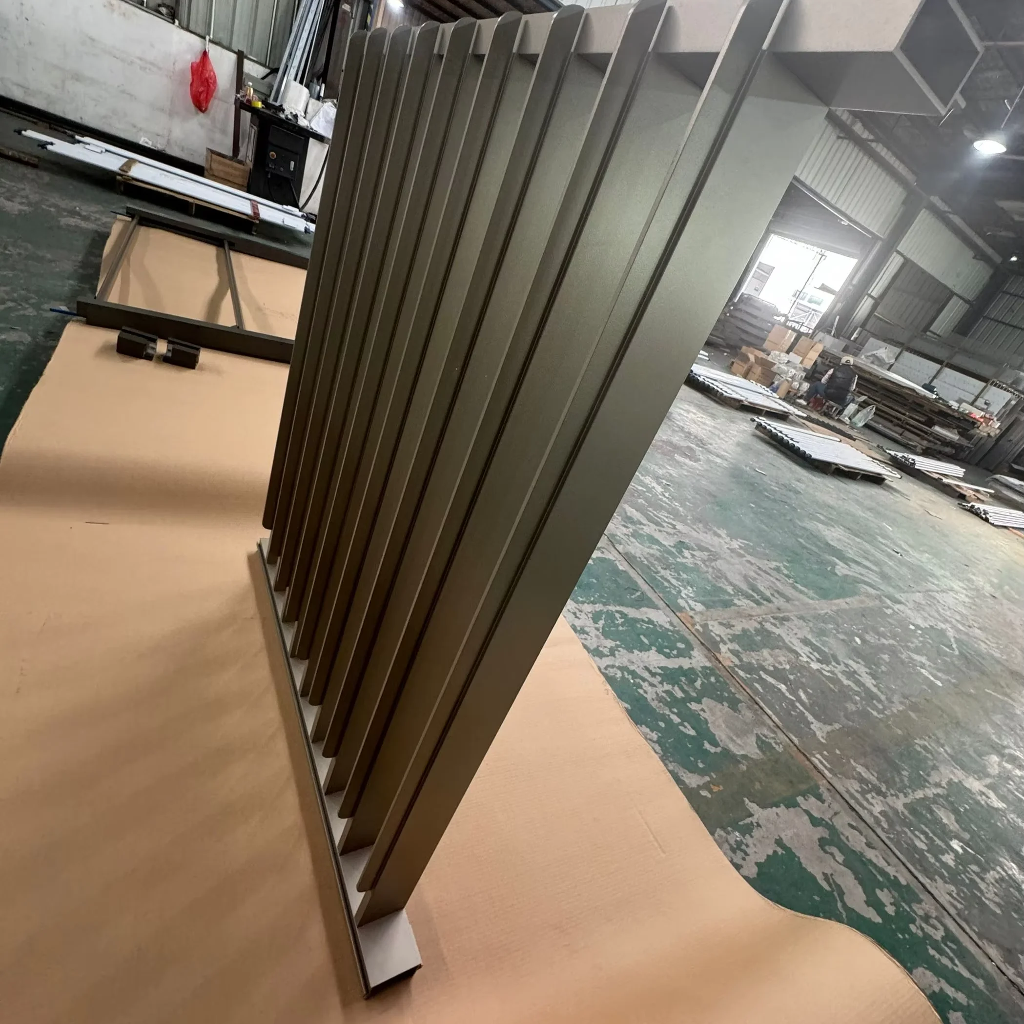 التخصيص الحديثة شرفة درابزين مخصص السلامة الخارجية المعادن مترو الانفاق بارك نهر درابزين الدرابزين #5