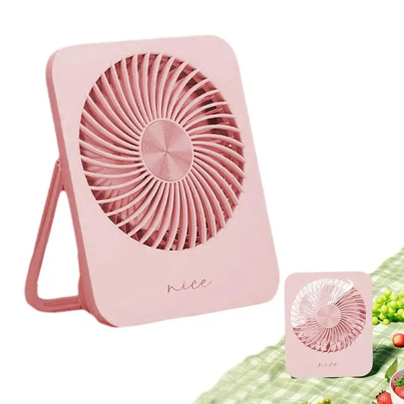 

Small Desk Fan 3 Speed Adjustable Personal Fan Wall Fan Personal Fan Silent Fan USB Rechargeable Desktop Fan For Outdoor Indoor