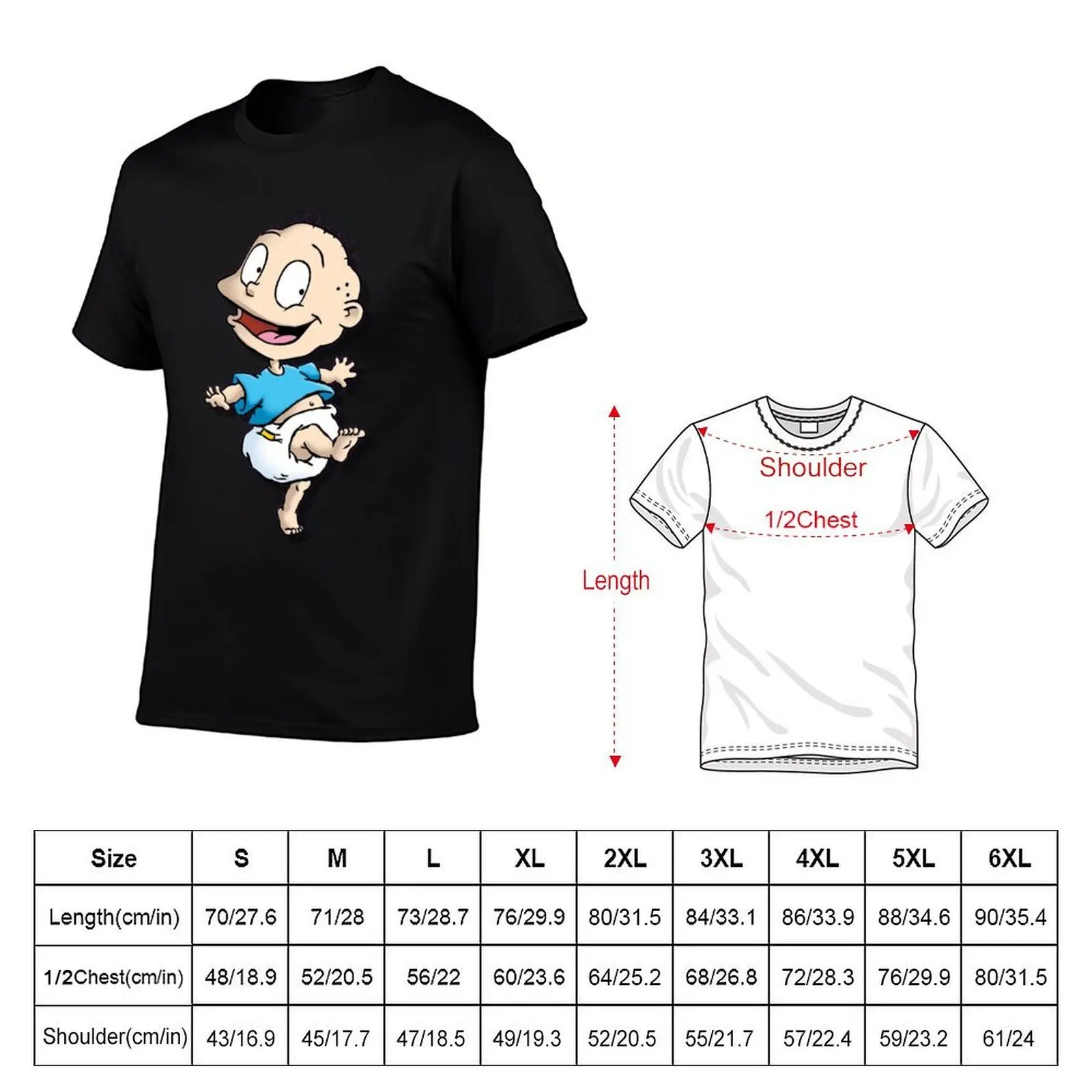 Rugrat Baby T-Shirt printed t shirts for man t shirts for man cotton soft T-Shirt