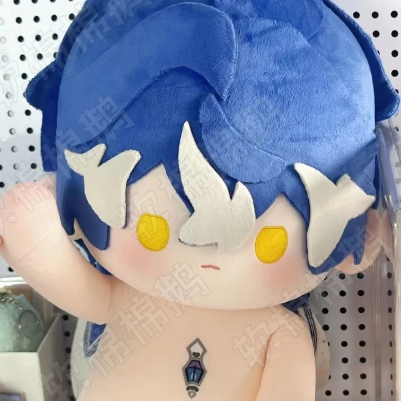 40cm Anime Game Genshin Impact Flins Kawaii Cosplay Sit-upright Soft Cotton Doll Body Cartoon Toy Figures Fans Collection Gifts