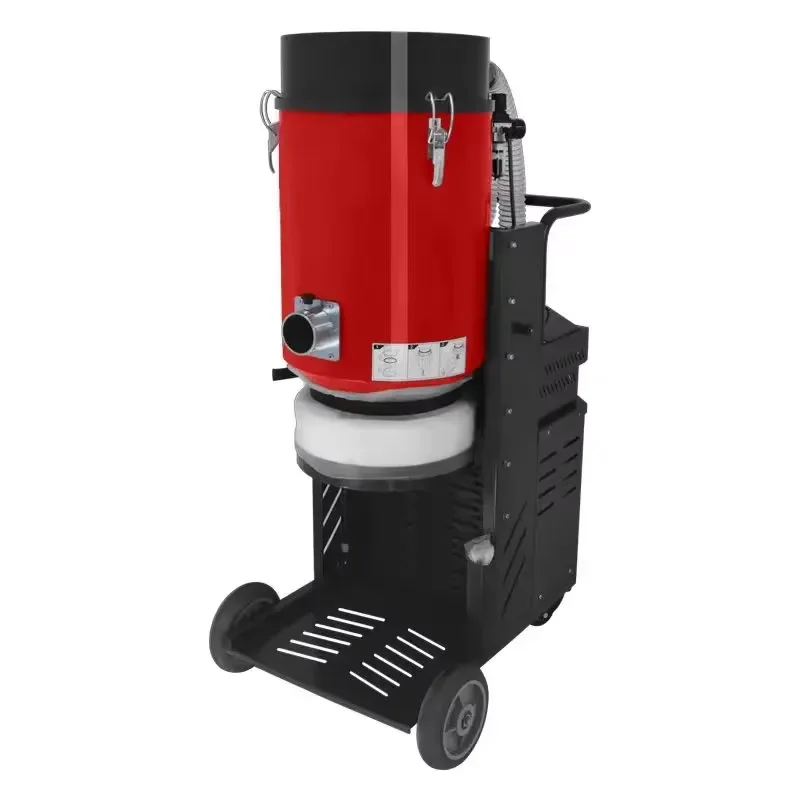 Industrial Wet Dry Vacuum Cleaner with Filter for Concrete Floor Grinding and Construction Site Dust Extraction