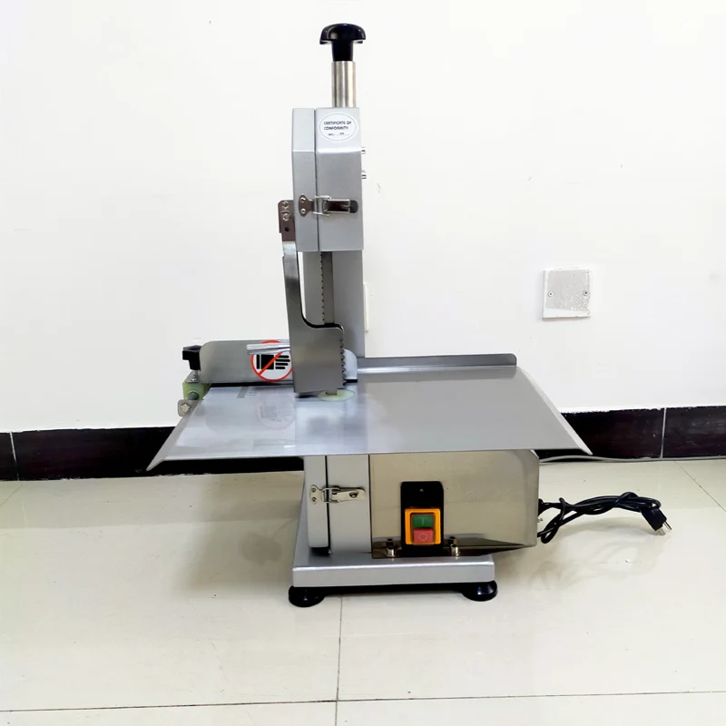 ماكينة نشر العظام 110 فولت/220 فولت 650 وات ماكينة قطع العظام التجارية ماكينة تقطيع اللحوم المجمدة