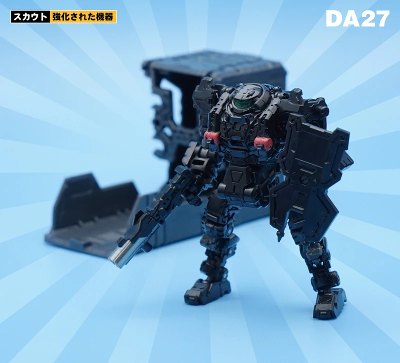 In Stock Transformation MFT DA27 Powered Armor Sea Hunter Special Edition Small Scale Action Figure Robot Model Toys Gifts