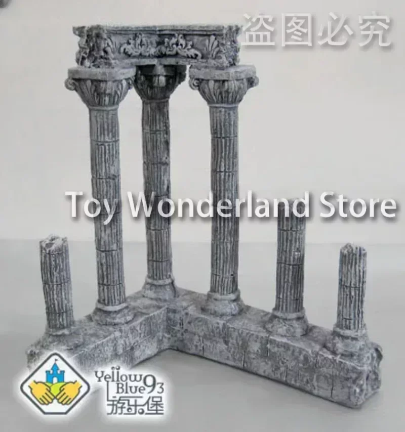 In-Stock Roman Saint Seiya myth cloth Sanctuary Nordic God Warrior Athena Sea Palace Resin Scene Saint Action Figure