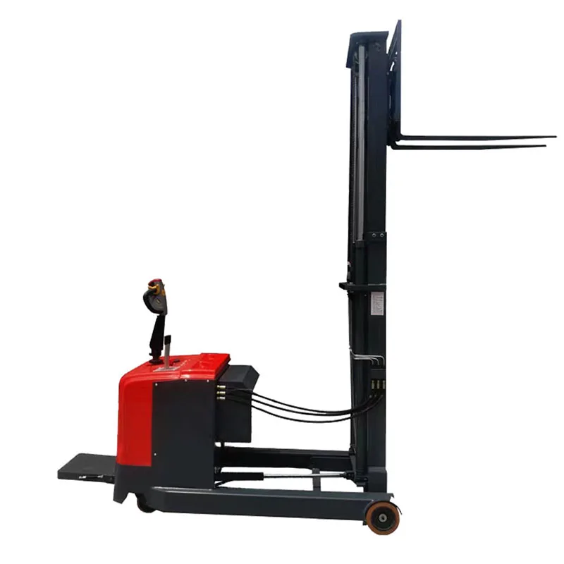 Factory Direct Sales Container Reach Electric Forklift Car Stacker Lift