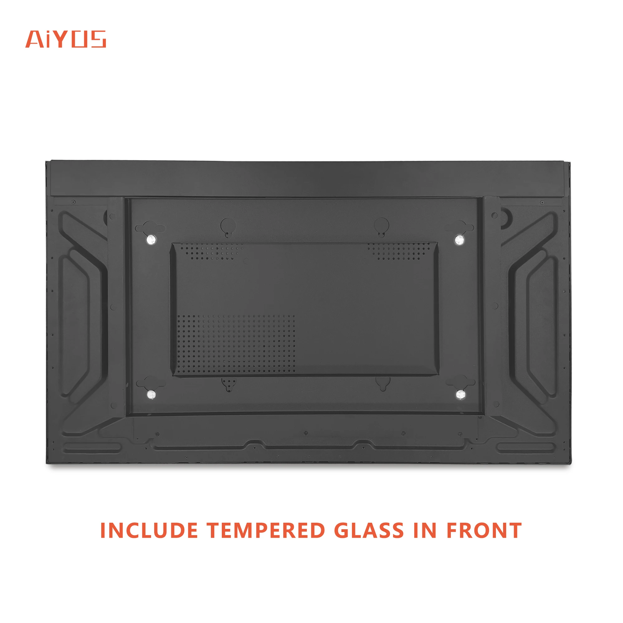 55 Inch Indoor Android 11 Wall-mounted LCD HD Digital Signage Display 350cdm2 Brightness 3000:1 Contrast Infrared Touch