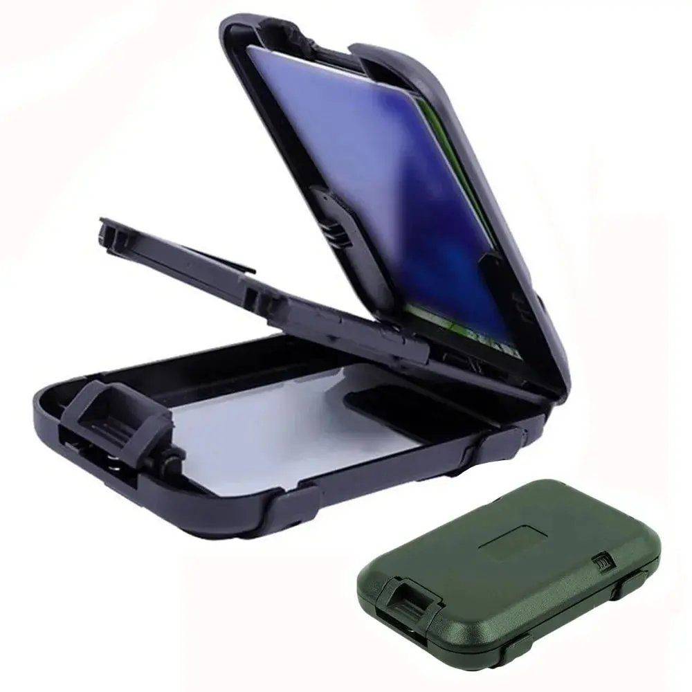 محفظة معدنية، محفظة RFID بسيطة للرجال بمشبك ألومنيوم رفيع للغاية وحامل بطاقات الائتمان النقدية