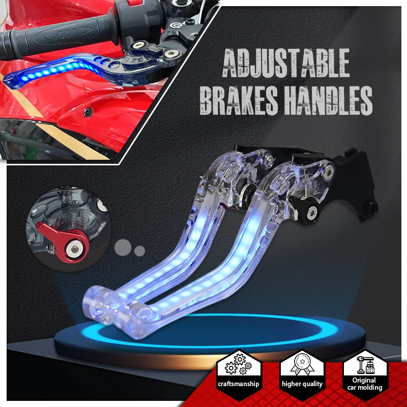 New Brake Handle Motorcycle CNC Always-on Turn Signal Light Clutch Brake Lever Handle For R1200GS R1200R R1200RS R 1200GS LC ADV