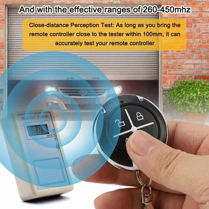 

Wireless Remote Control Detector Reader Frequency Meter Counter Tester Tool