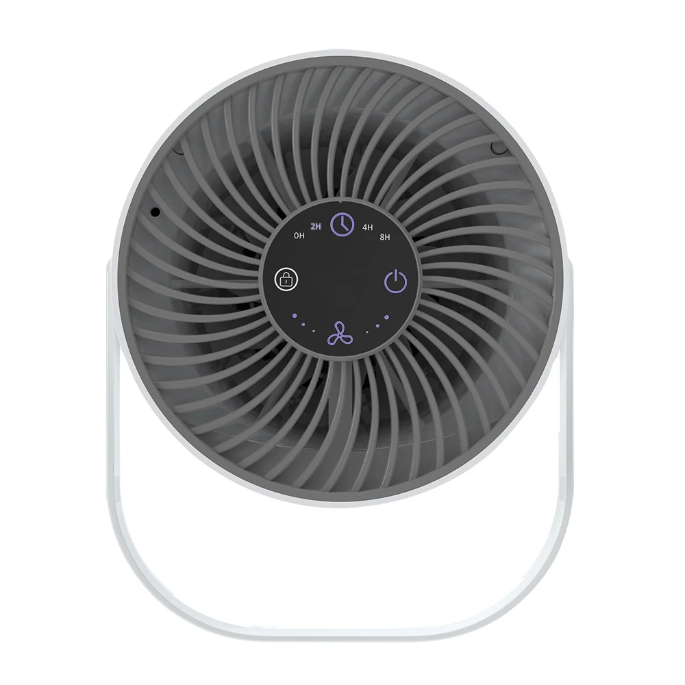Stylish Compact Design of an Advanced Three Layer Filtered Portable Air Purifier Ensures Clean Indoor Atmosphere Effectively