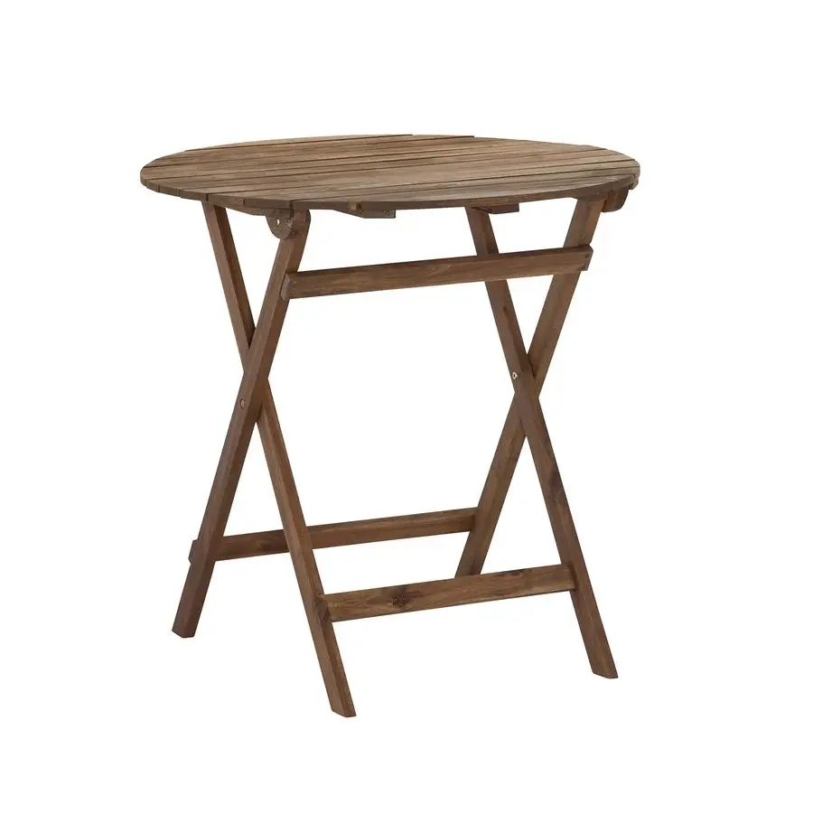 

Acorn Finished Three Piece Foldable Bistro Cafe Set by