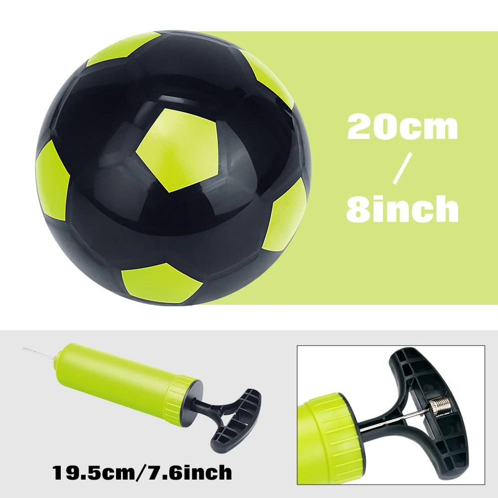 Rete da calcio da 88 cm 2 per sport in giardino 2 Porta da calcio per bambini e adulti per allenamento Giocattoli sportivi per bambini 2025