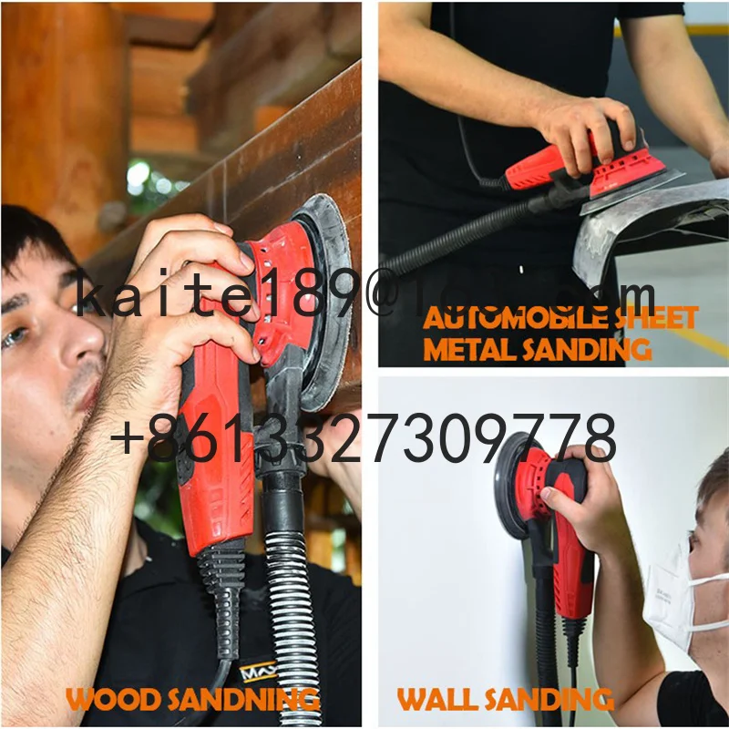 ماكينة سنفرة مدارية كهربائية بدون فرش عشوائية 2023 تصميم جديد 6 بوصة 350 وات 5.0 ملم و2.5 ملم أوبم كهربائي 1.4 150 ملم 50/60 هرتز #4