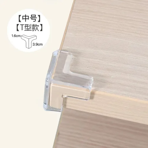 아기 안전 실리콘 테이블 코너 보호대, 부드러운 투명 어린이 안전, 충돌 방지 에지 가드, 창문 보호 