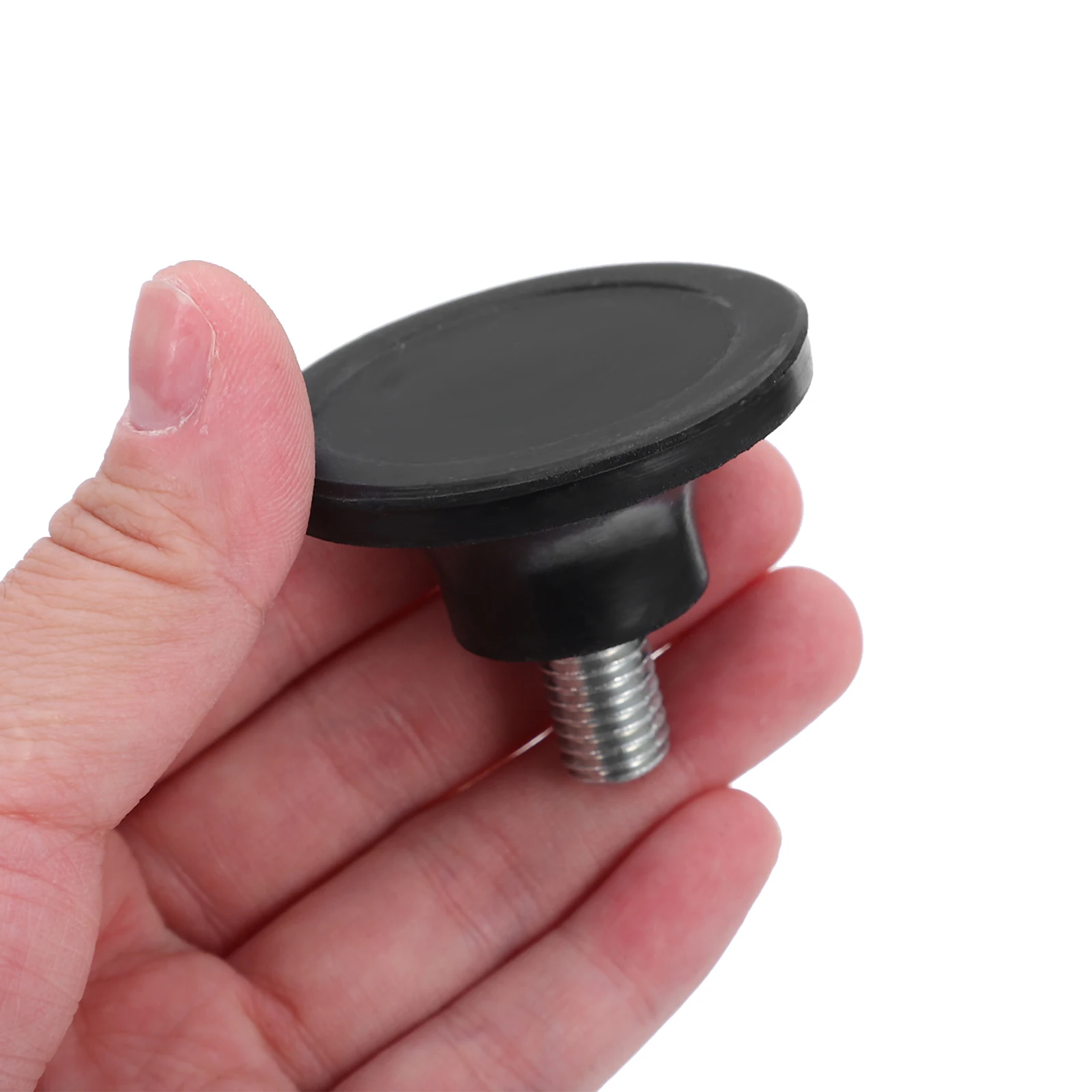 

12Pcs M10 Threaded Adjustable Table Levelers Durable Rubber Feet for Furniture Leg Adjusters and Mechanical Equipment