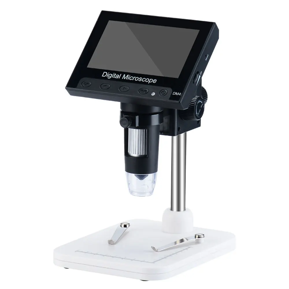 Imagem -03 - Microscópio de Elétron Digital com Lupa de Tela Embutida hd Industrial 43 1000x