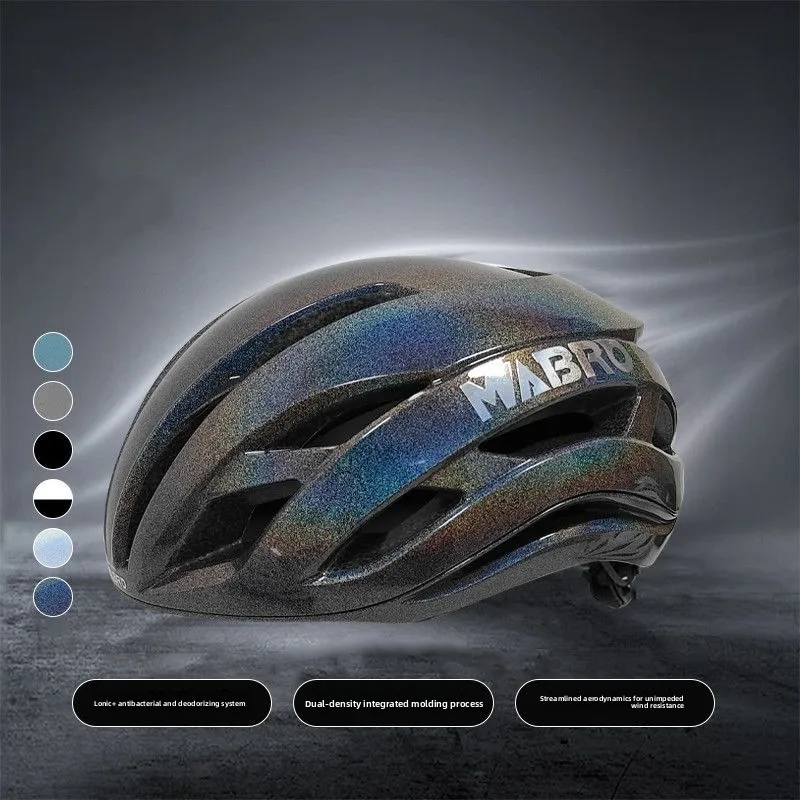

Genuine Cycling Helmet with Magnetic Tail Lights, Mountain Bike KOV Core Windbreak Lighting Pneumatic Helmet
