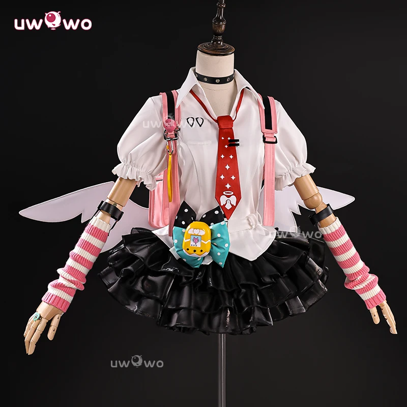 

UWOWO Collab Series: Game Zenless Zone Zero ZZZ Sunna Knitted Sleeves Cosplay Costume With Bag Halloween Costume
