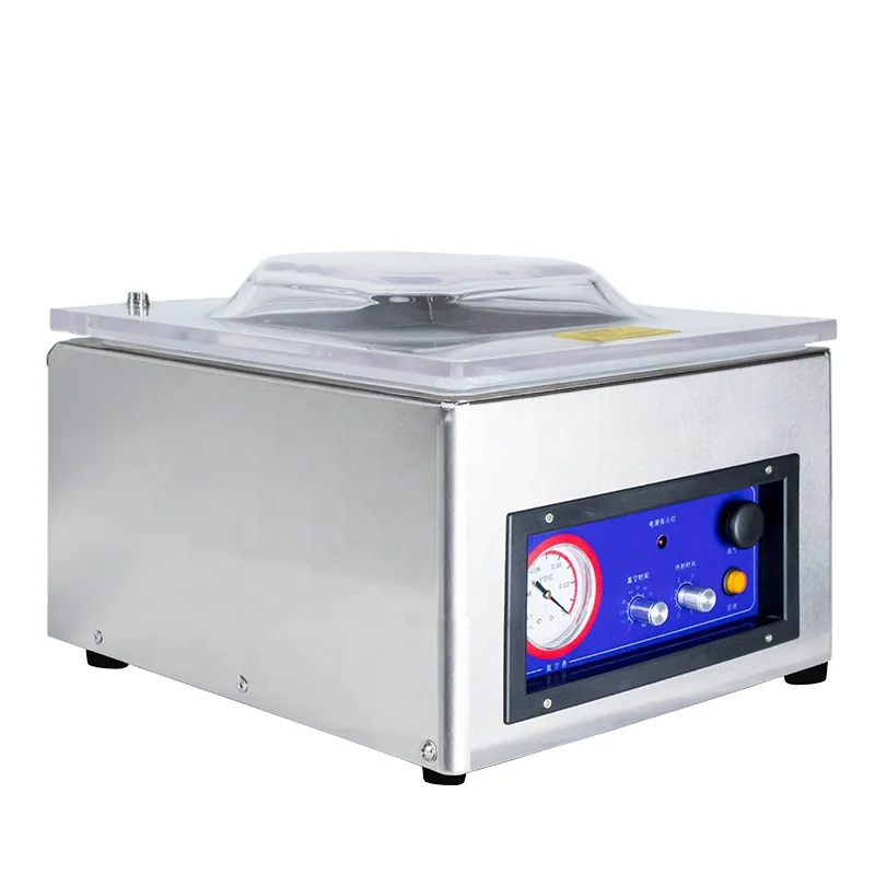 DZ-260E Single Chamber Vacuum Sealer Vacuum Packing Machines For Apparel Food Beverage Commodity Chemical