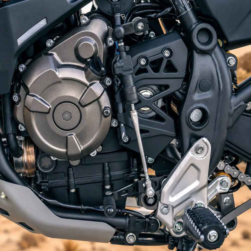 One‑way quick shifter kit for Yamaha Tenere 700 XTZ700 T7 2019‑2024. Clutch‑less upshift only. Not fit 2025‑onwards & World Raid
