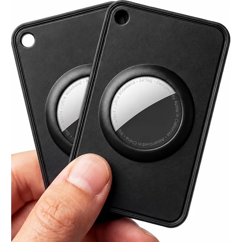 Ultra Thin Wallet AirTag Card Holder for Apple Tag | Secure Fit Air Tag Card for Carry  *Apple AirTag Not Included