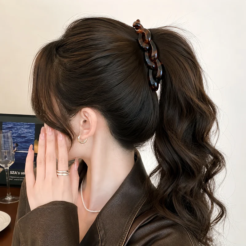 pinza-de-pelo-lujosa-con-diseno-de-platano-accesorio-multiusos-vertical-comoda-sin-dolor-de-cabeza-estilo-retro-para-todo
