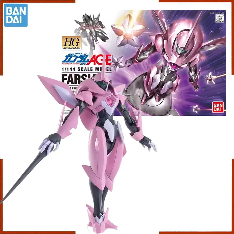 

Bandai HG AGE 1/144 FARSIA XVB-XD GUNDAM Anime Action Figure Assembly Decorative Collectible Model kit Toys for Boys Gifts